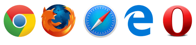Browser logos