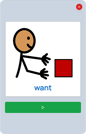 Symbol fullscreen display